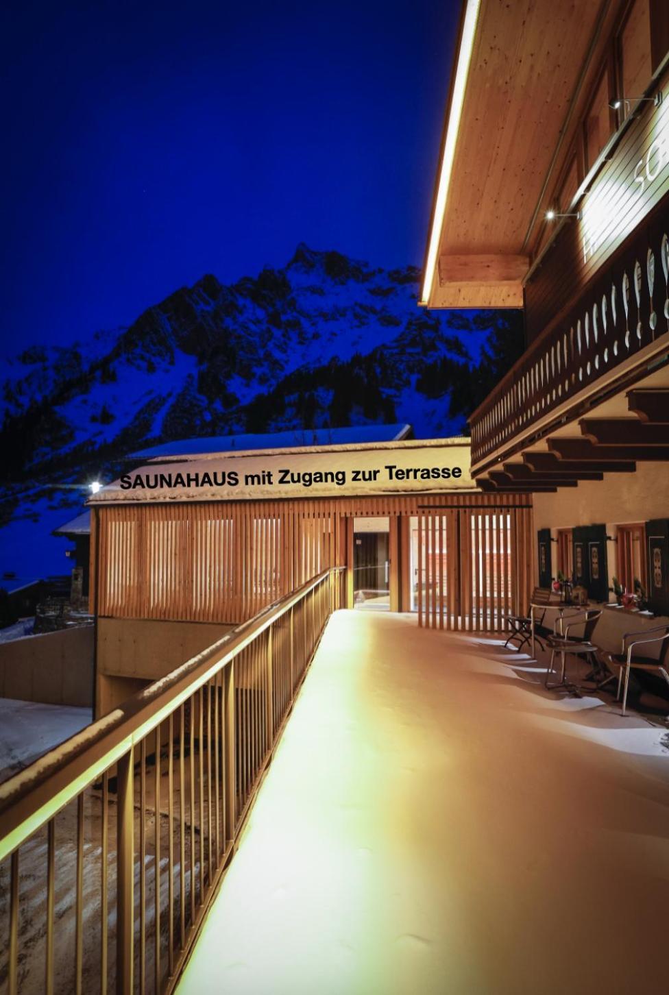 Bed and Breakfast Haus Sonnblick Stuben am Arlberg Exterior foto
